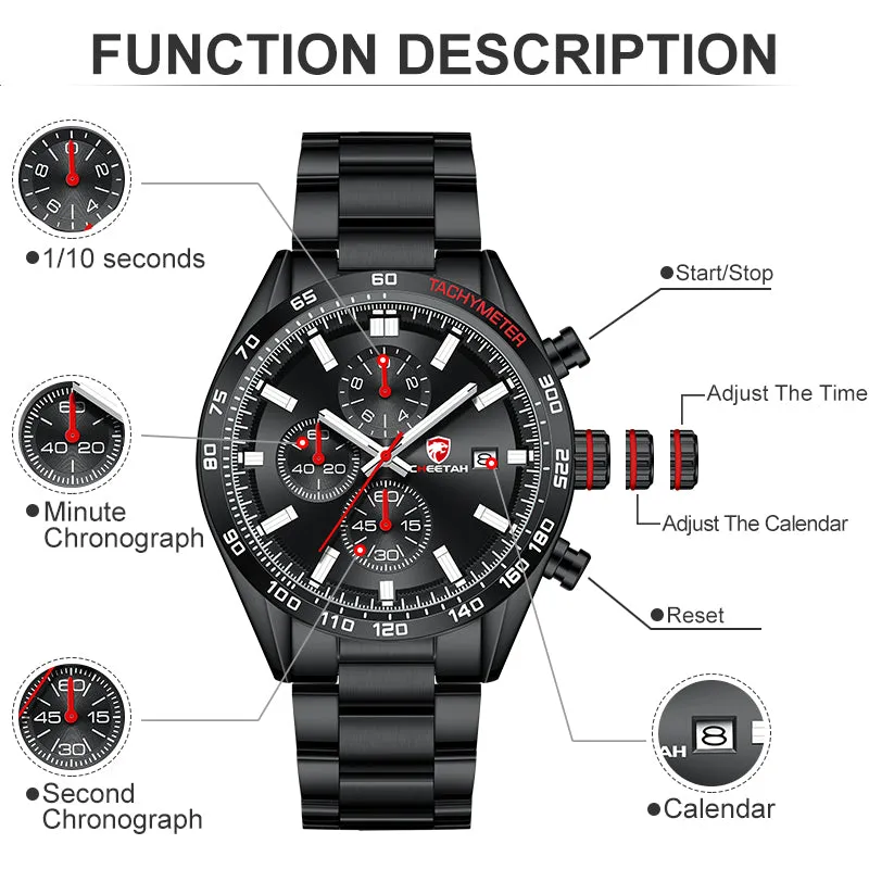 CHEETAH CH1610 PRIMA - Men's Superior Fashion Watch