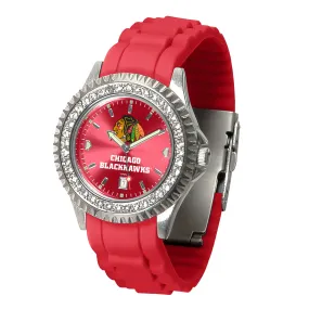 Chicago Blackhawks Ladies Sparkle Watch