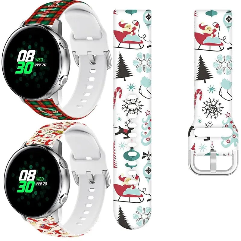 Christmas Watch Straps compatible with the Fitbit Charge 3