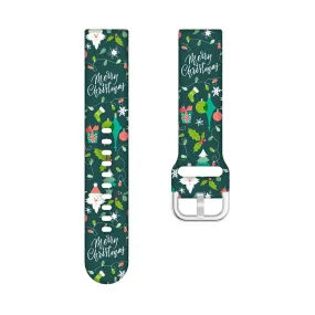 Christmas Watch Straps compatible with the Ticwatch Pro, Pro S, Pro 2020