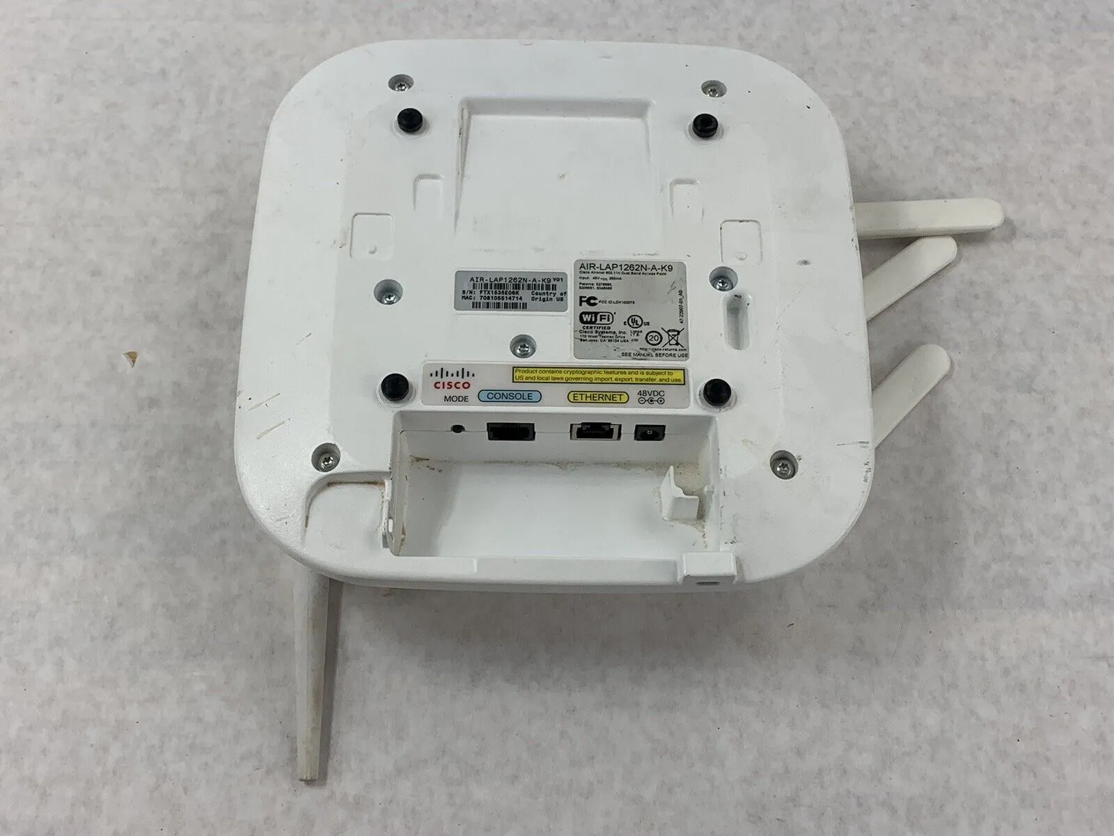 Cisco Aironet AIR-LAP1262N-A-K9 Wireless Gigabit Access Point