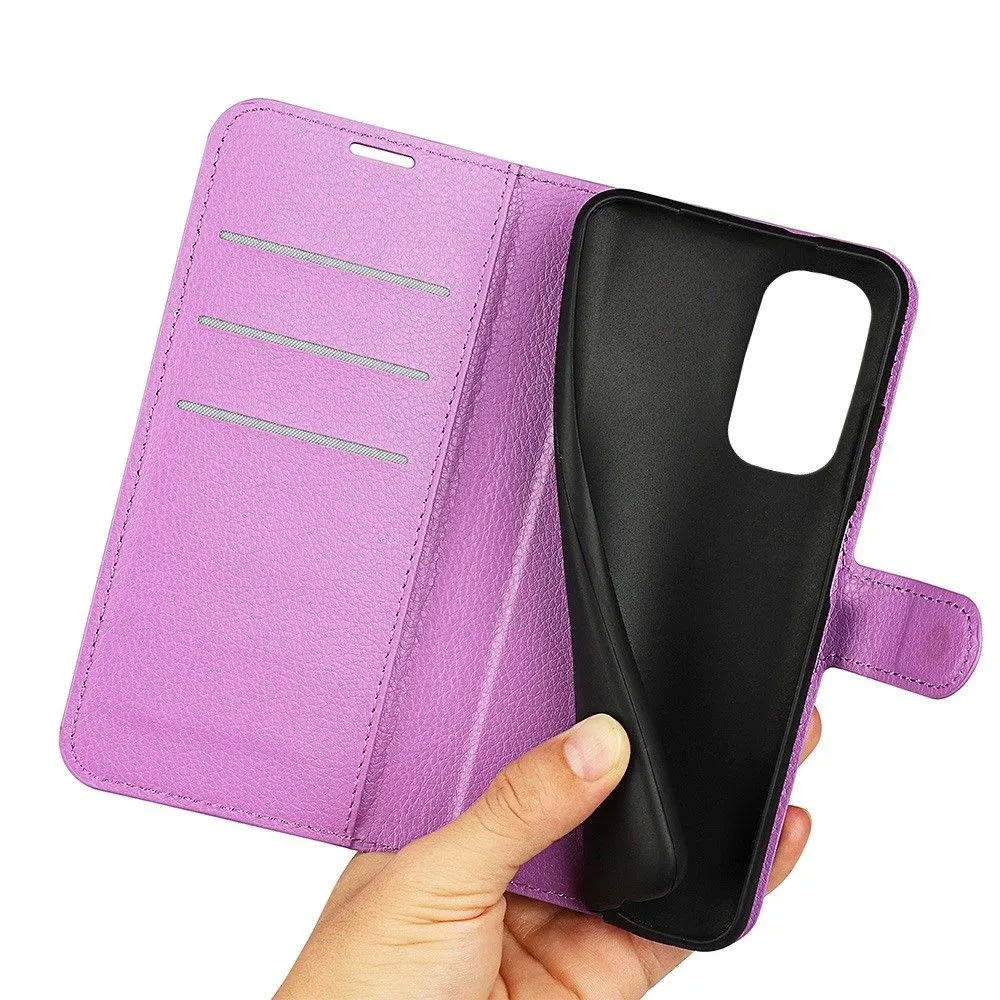 Classic Motorola Edge 30 flip case - Purple