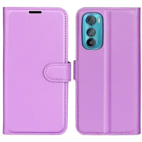 Classic Motorola Edge 30 flip case - Purple