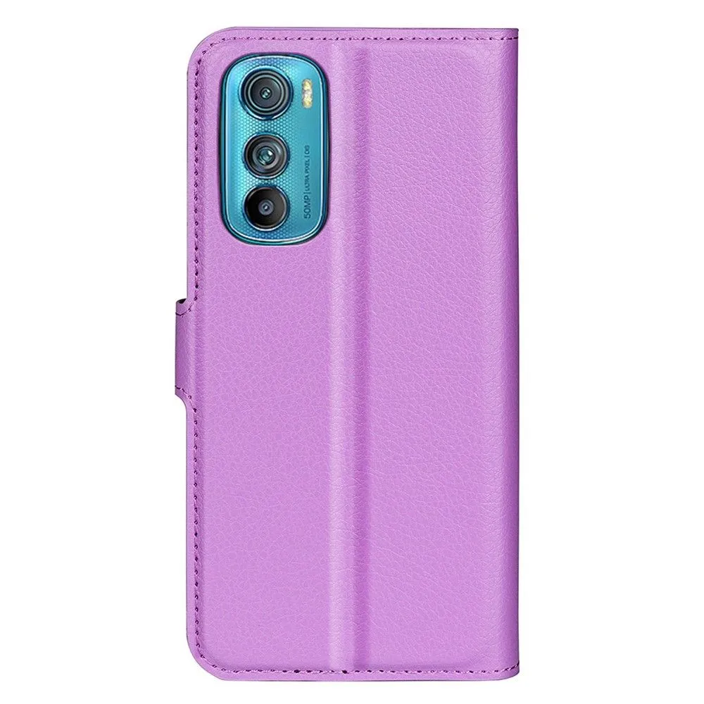 Classic Motorola Edge 30 flip case - Purple