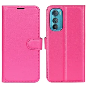 Classic Motorola Edge 30 flip case - Rose