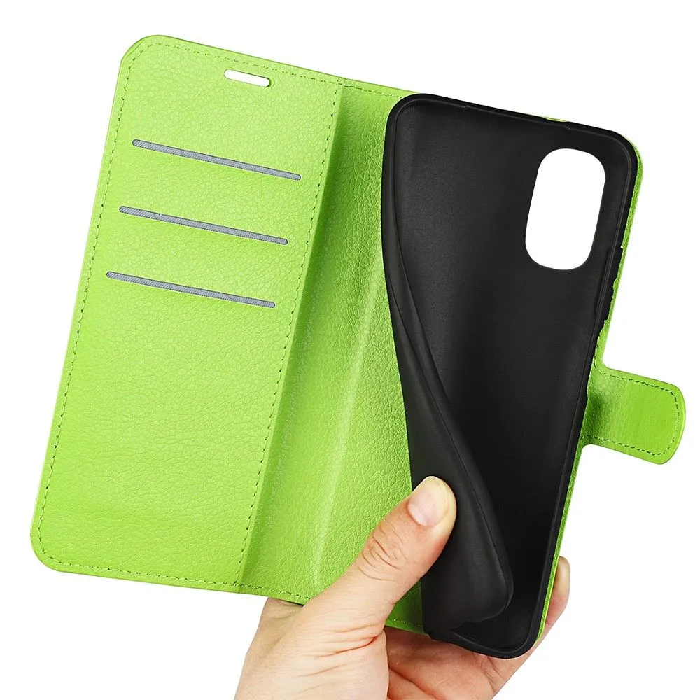 Classic Motorola Moto G52 / Moto G82 flip case - Green