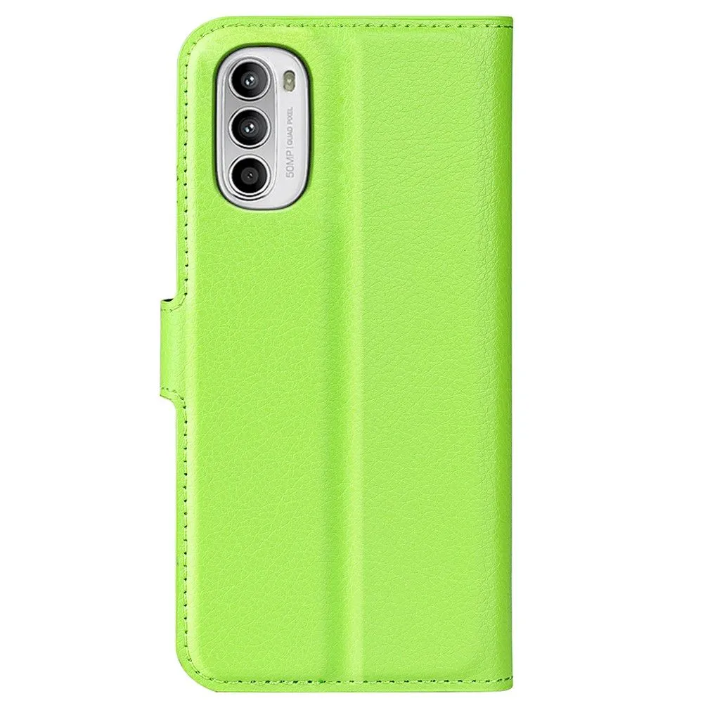 Classic Motorola Moto G52 / Moto G82 flip case - Green