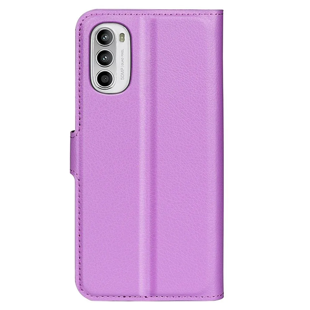 Classic Motorola Moto G52 / Moto G82 flip case - Purple