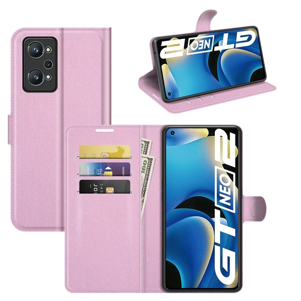 Classic Realme GT2 / GT Neo2 flip case - Pink