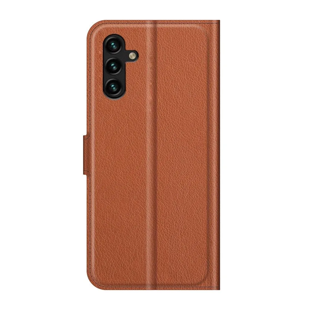 Classic Samsung Galaxy A13 5G flip case - Brown