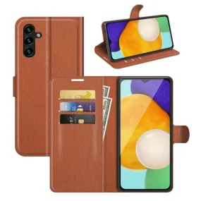 Classic Samsung Galaxy A13 5G flip case - Brown