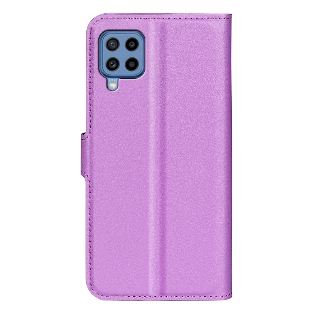 Classic Samsung Galaxy M22 flip case - Purple