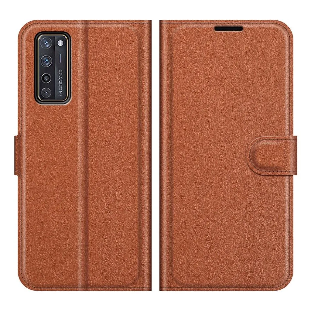 Classic ZTE Axon 20 5G / Axon 20 4G flip case - Brown