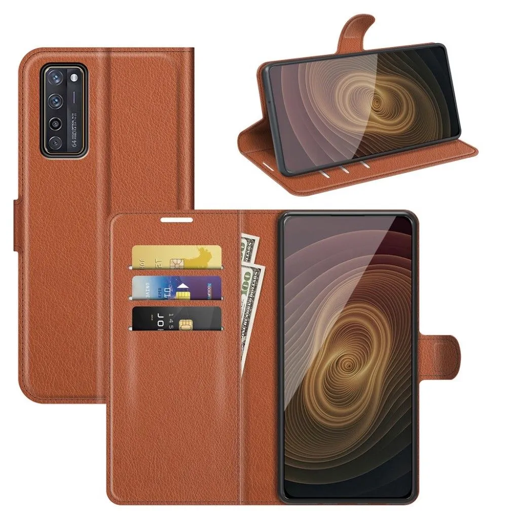 Classic ZTE Axon 20 5G / Axon 20 4G flip case - Brown