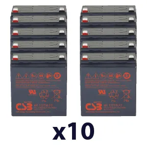 COMPAQ R3000 UPS Batteries - HR1221W (x10) HR1221WF2X10-COMPAQ-R3000