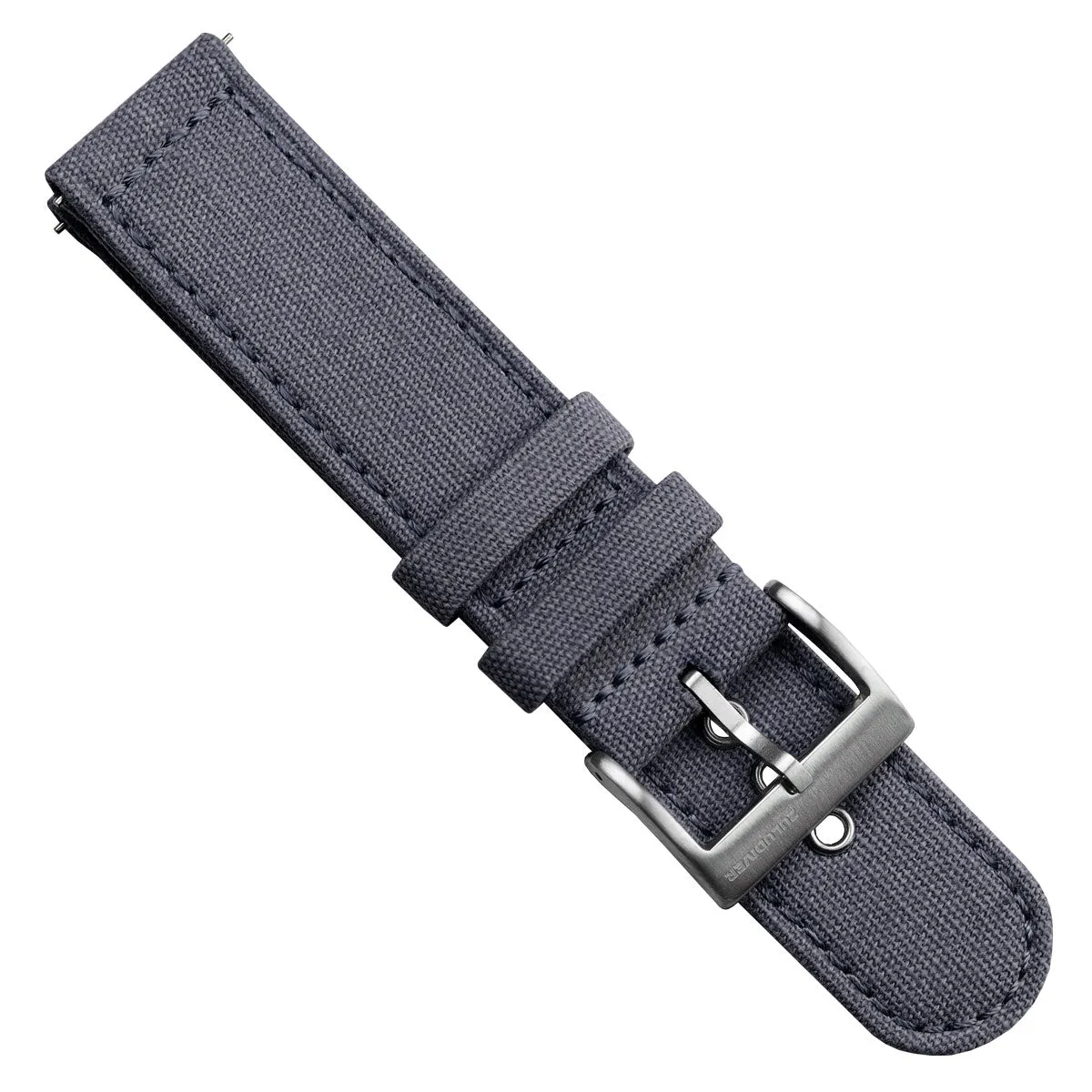 Croyde Canvas Watch Strap - Admiralty Grey