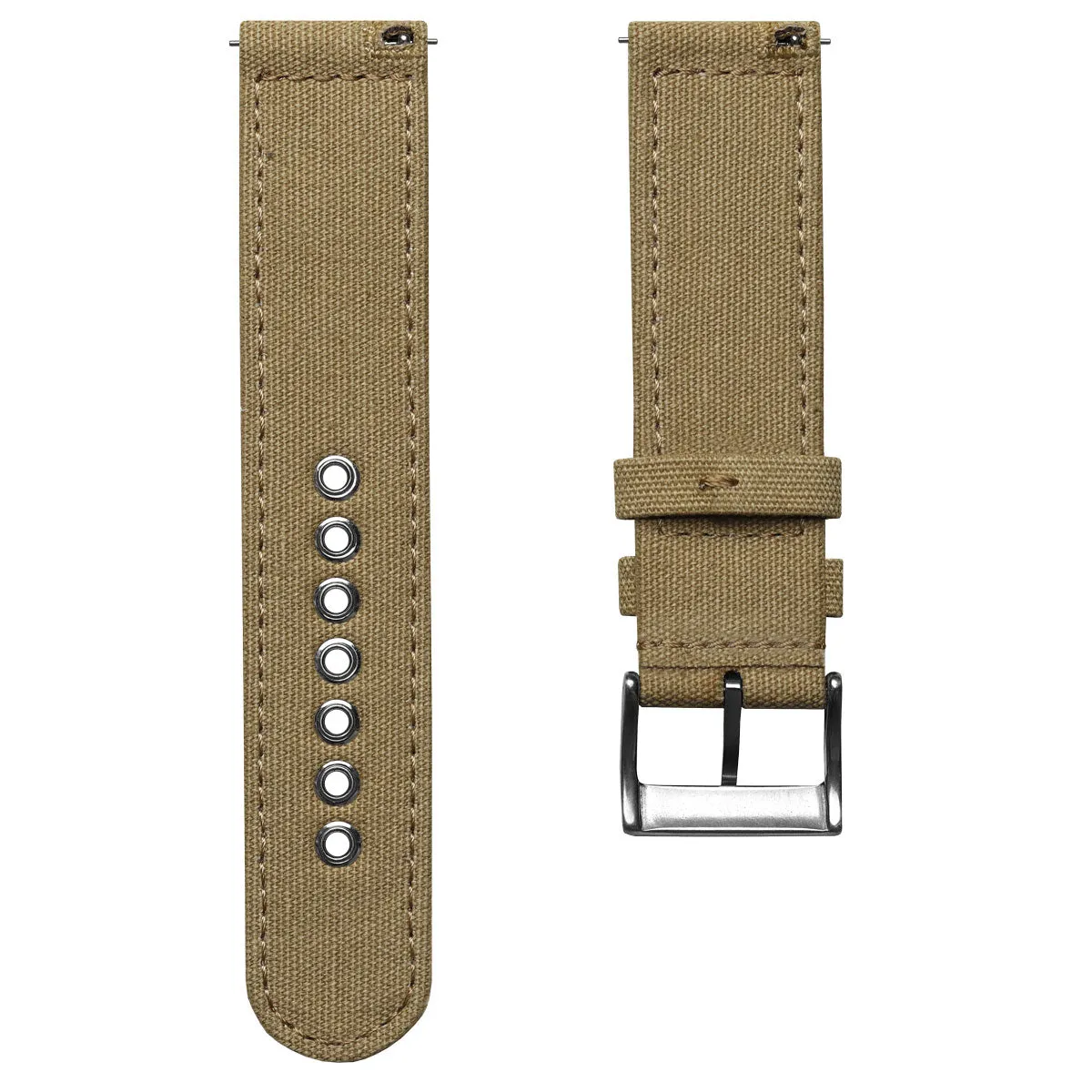 Croyde Canvas Watch Strap - Desert Sand