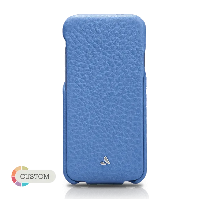 Customizable Top - iPhone 7 clamshell Leather case