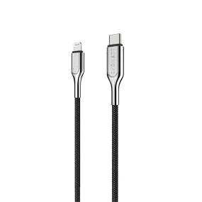 Cygnett Armoured Lightning to USB-C Cable 2m - black