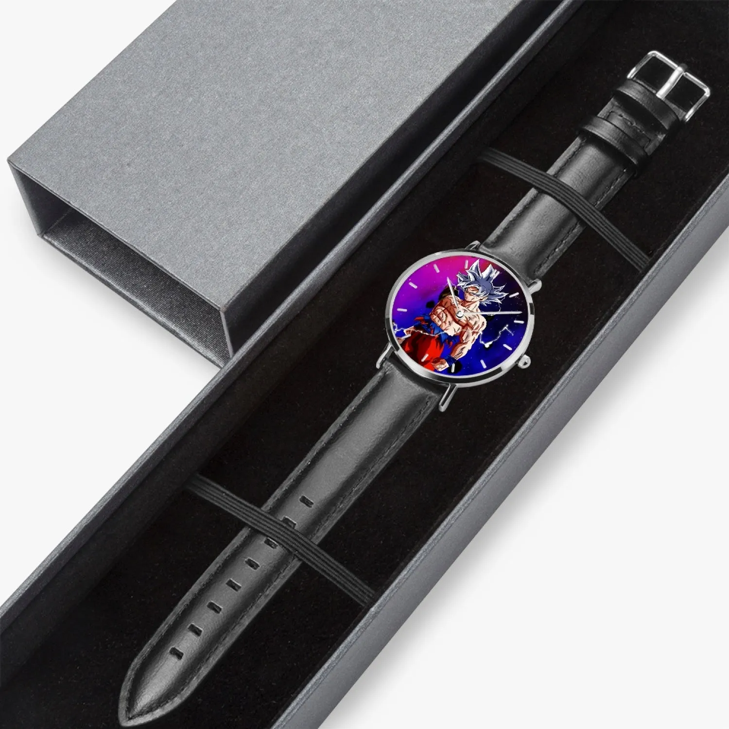 DBZ-Store Awesome Ultra Instinct Silver Hair Goku Watch