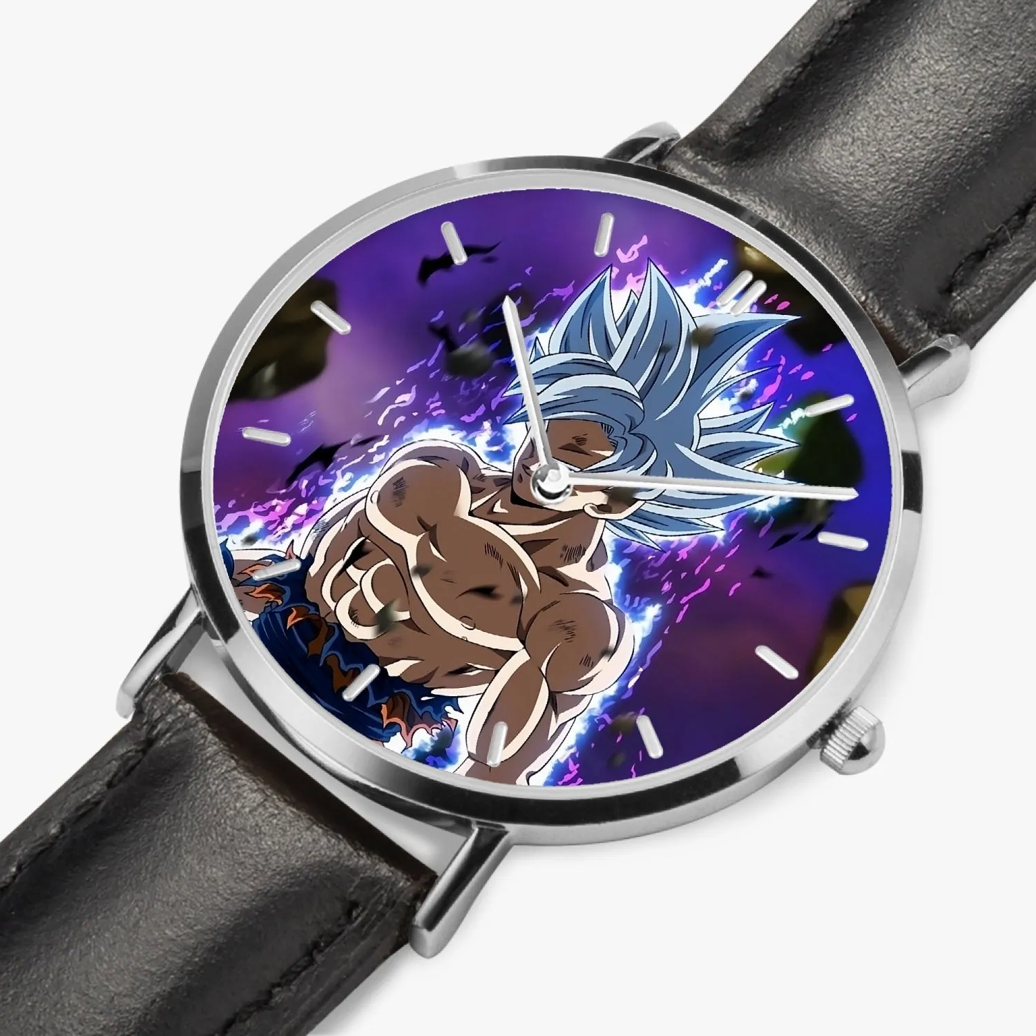 DBZ-Store Vibrant Goku Ultra Instinct Power Up Watch