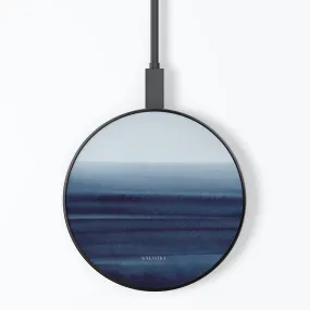 Deep Blue Tie Dye Wireless Charger