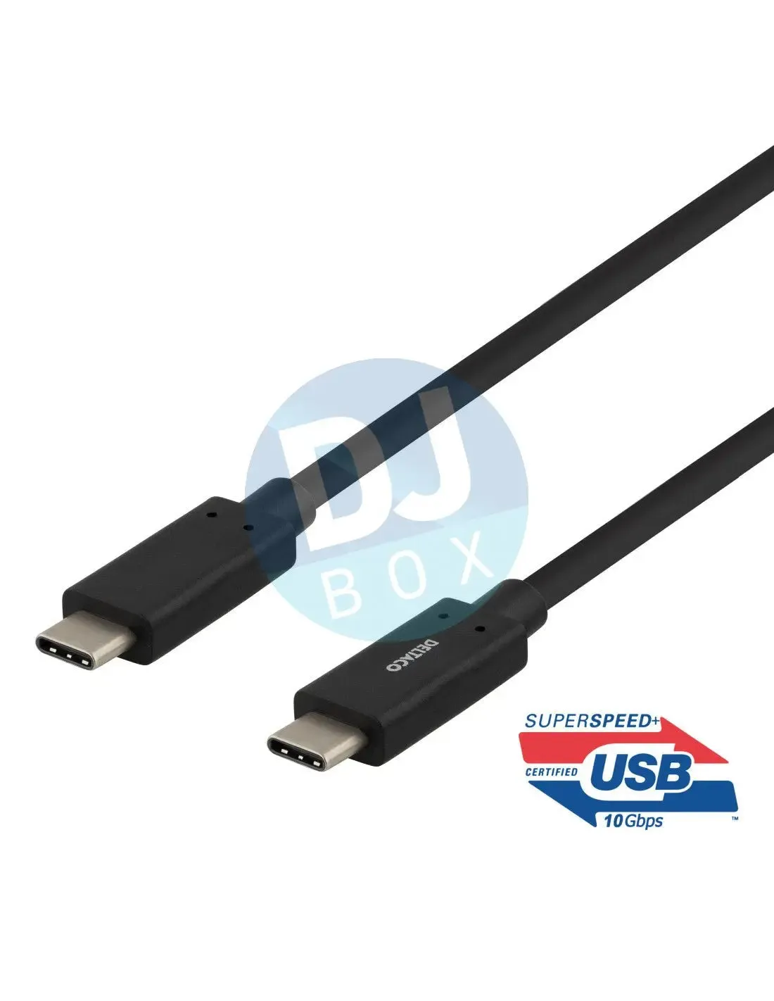 Deltaco USB-C to USB-C Cable - 1m