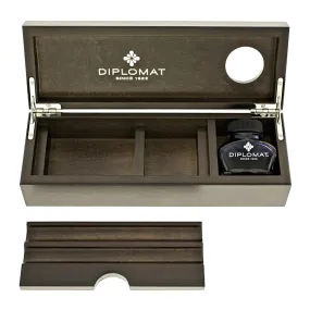 Diplomat Wooden Desk Case with Ink in Wenge