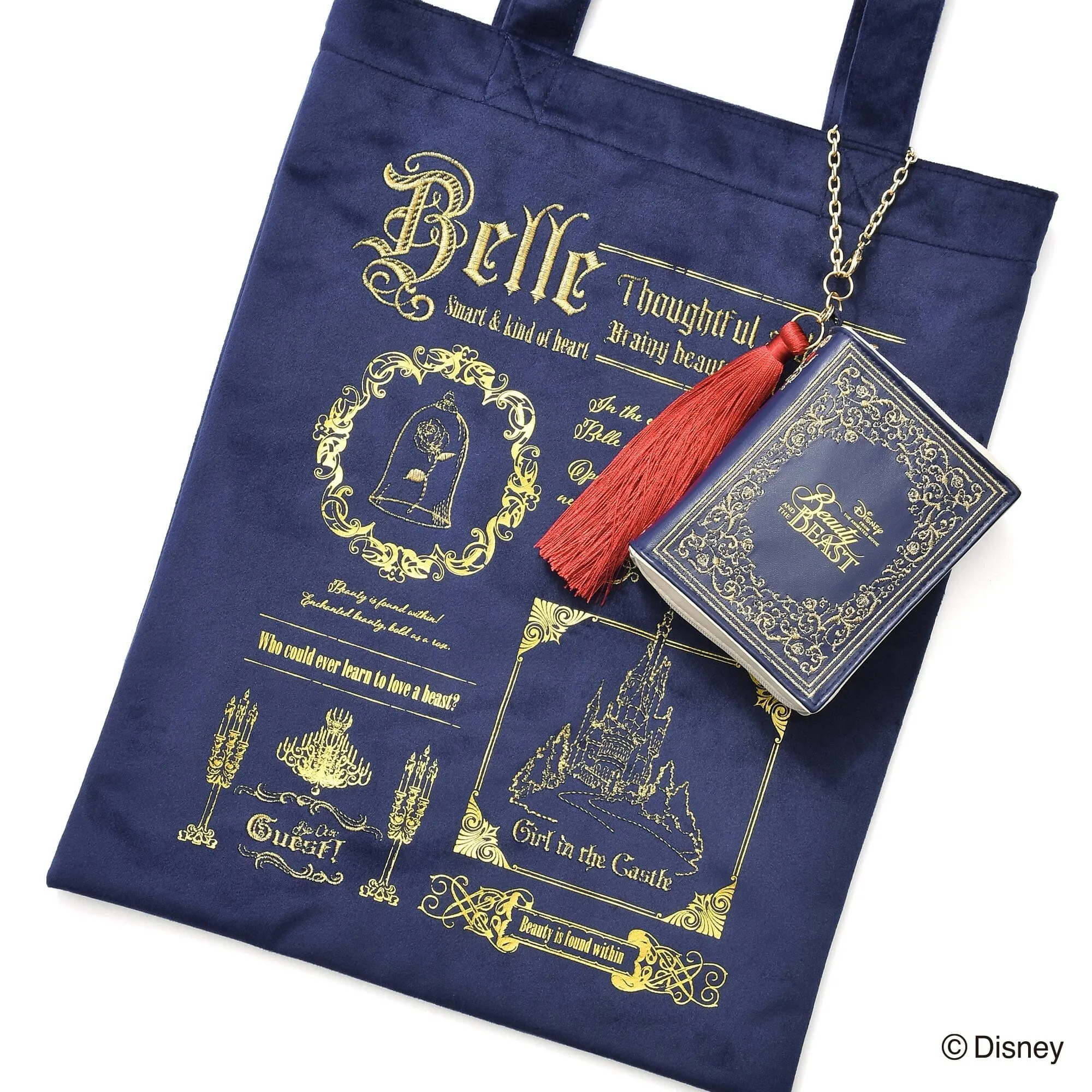 Disney Magic Of Chemistry  Beauty And The Beast  Mini Pouch