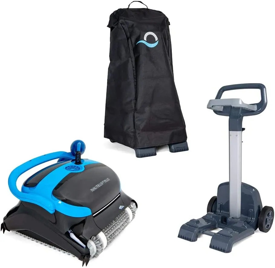 Dolphin Nautilus CC Plus Robotic Pool Cleaner with Caddy & Cover