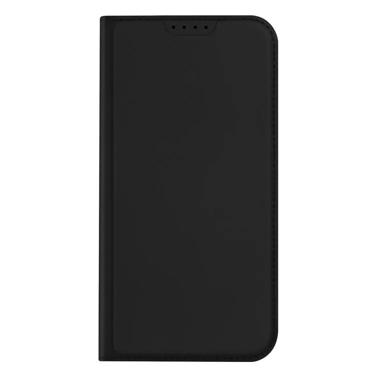 DUX DUCIS Skin Pro Faux Leather Wallet Flip Case for Apple iPhone 15 - Black