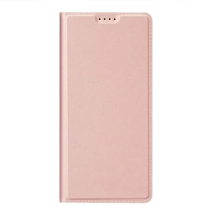 Dux Ducis Skin Pro Faux Leather Wallet Flip Case for Samsung Galaxy A16 5G - Rose Gold