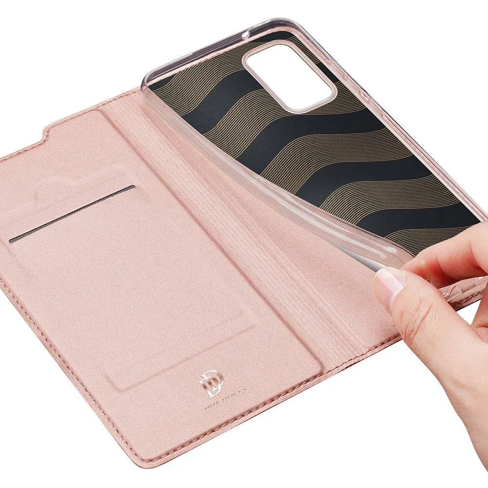 DUX DUCIS Skin Pro Wallet Flip Case for Samsung Galaxy Note 20 & 5G - Rose Gold