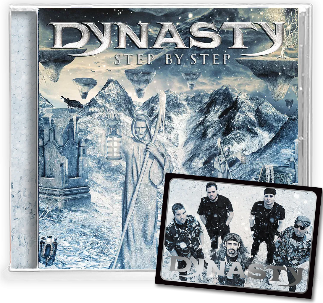 Dynasty - Step By Step (CD)   5 Bonus Tracks, LTD Collectors Card, Legends of Rock