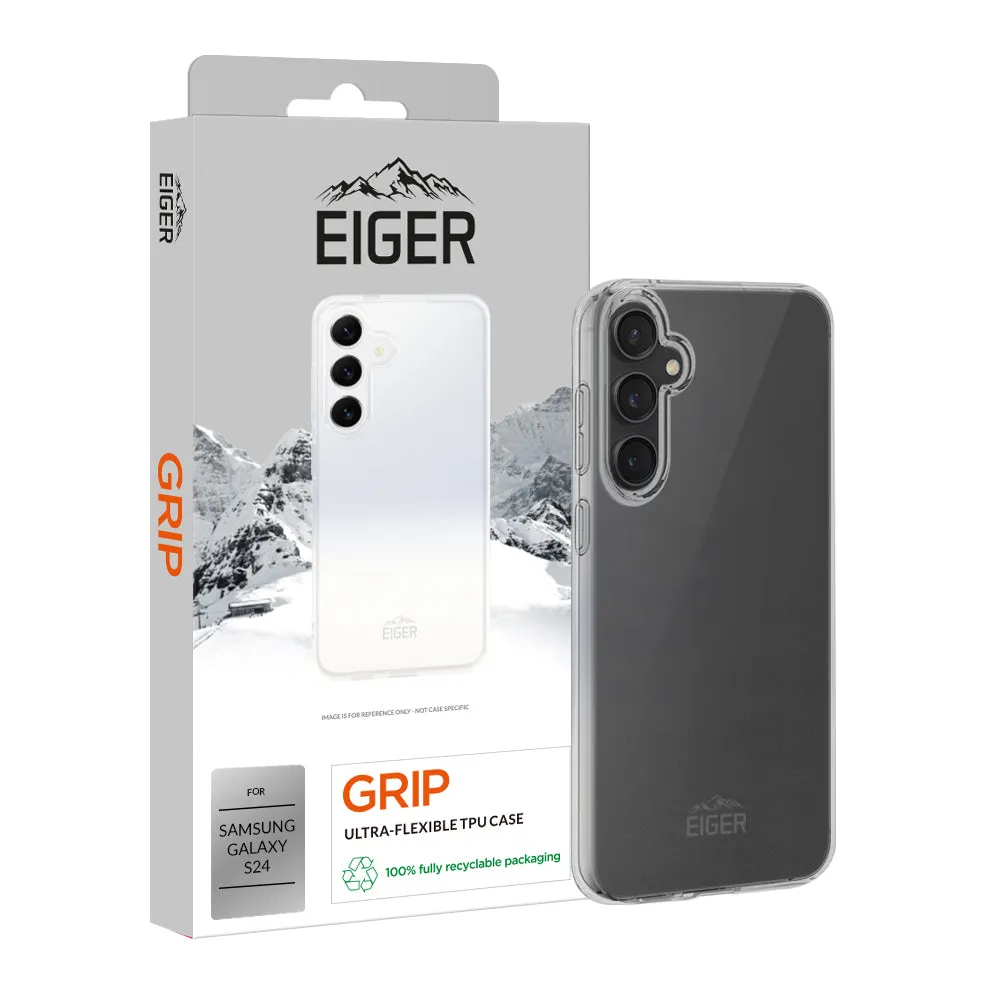 Eiger Grip Case for Samsung Galaxy S24 in Clear