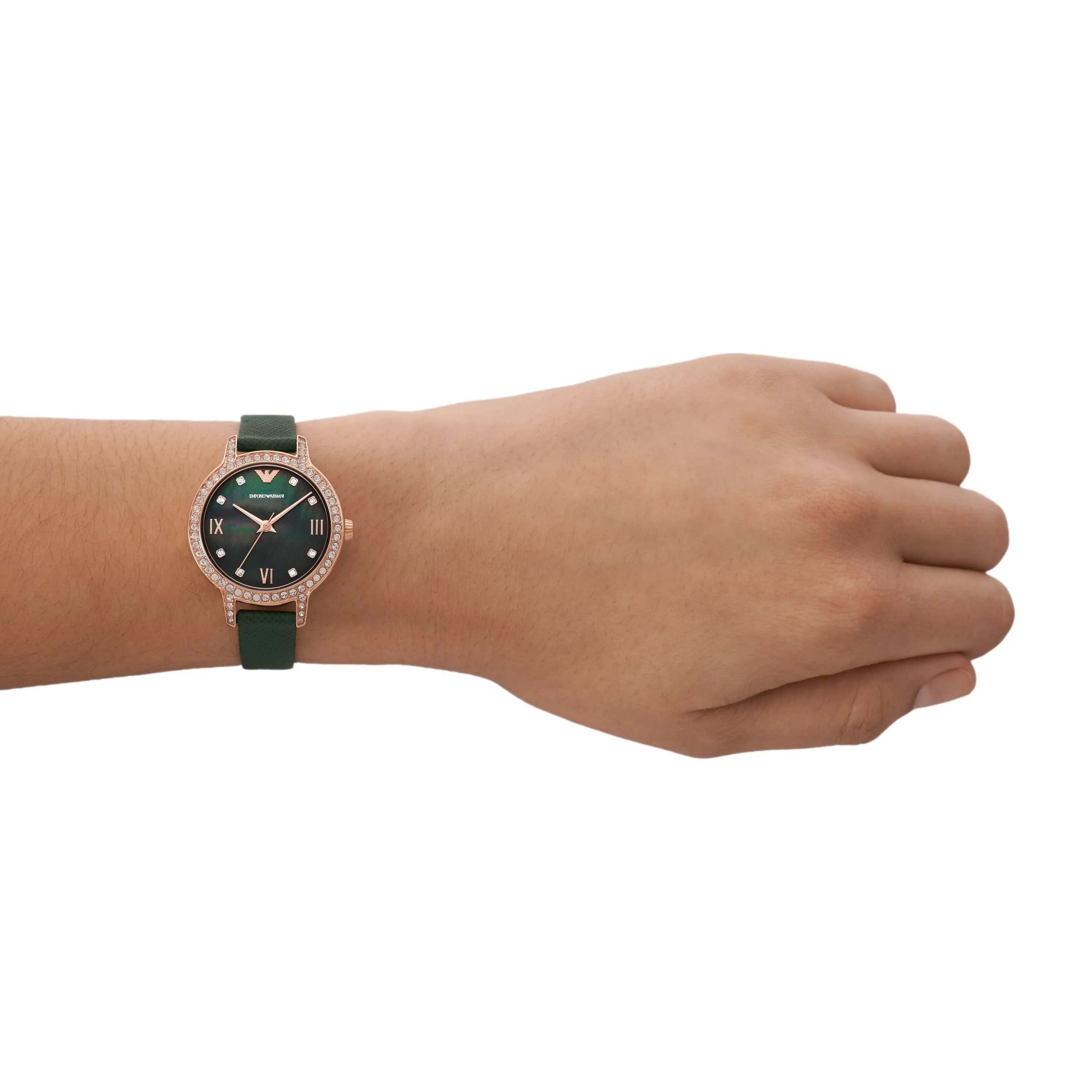 Emporio Armani Green Analog Watch AR11577