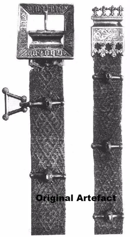 Eric of Pomerania Medieval Belt Mount (1250-1325)