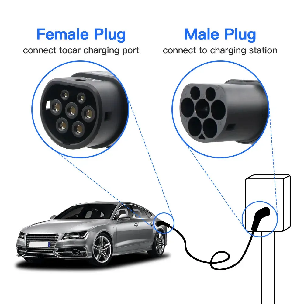 Ev charging cable type 2 for Electric Vehicle