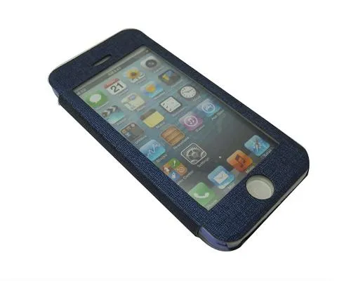 Eyelet Pro Series iPhone 5C Flip Leather Case - Blue