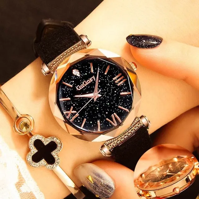 Fashion Crystal Luxury Brand Women watches 2018 Rose Gold ladies wrist watch quartz dress wristwatch montre femme reloj mujer