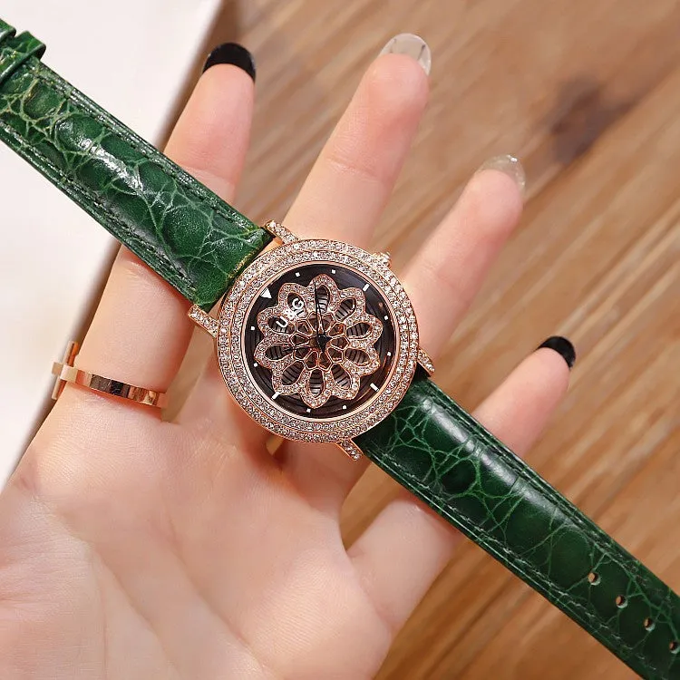 Fashion Snowflake Pattern Women's Watch