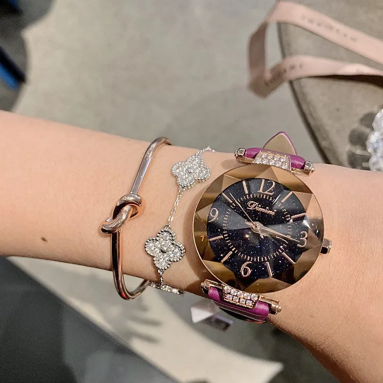 Fashion Starry Chassis Women's Watch