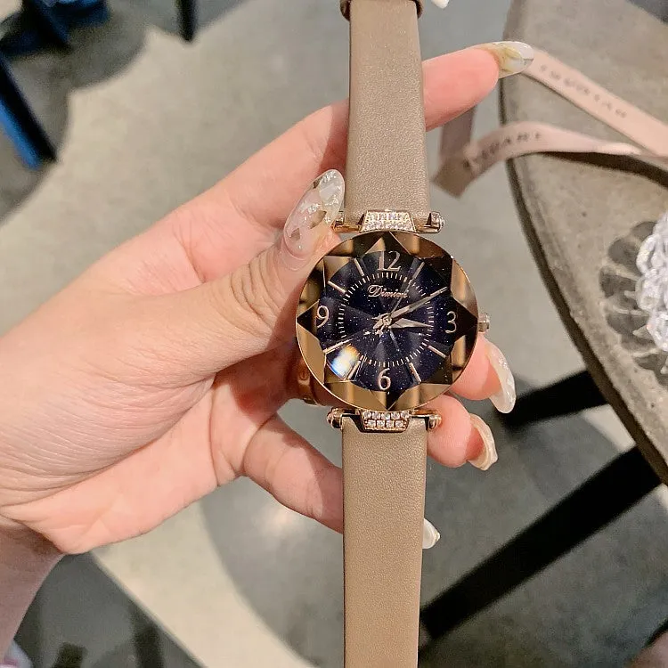 Fashion Starry Chassis Women's Watch