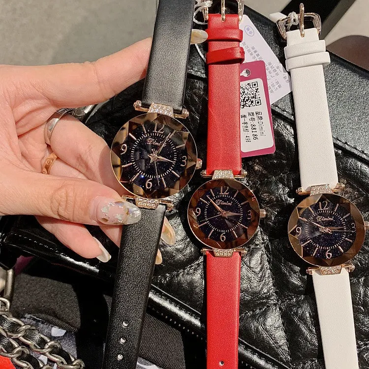 Fashion Starry Chassis Women's Watch