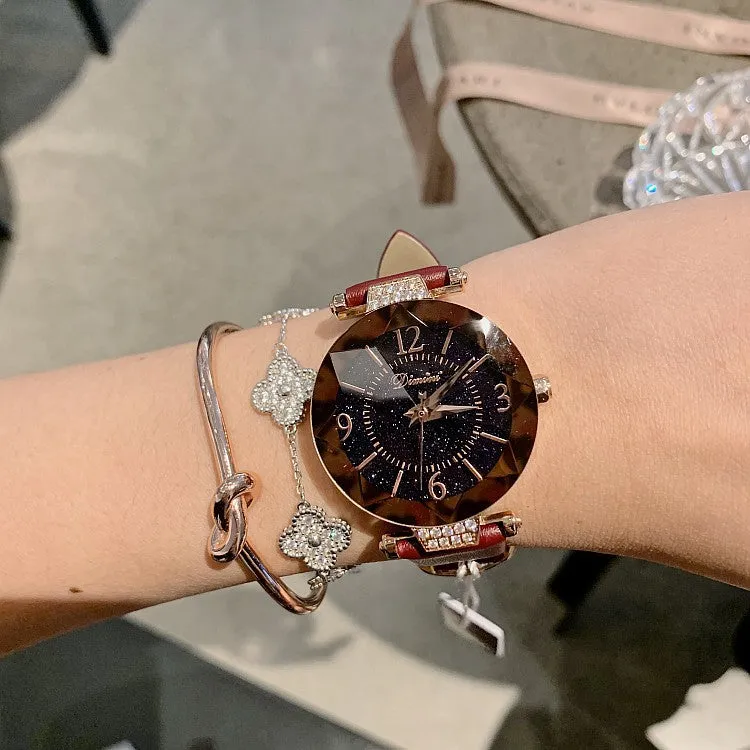 Fashion Starry Chassis Women's Watch