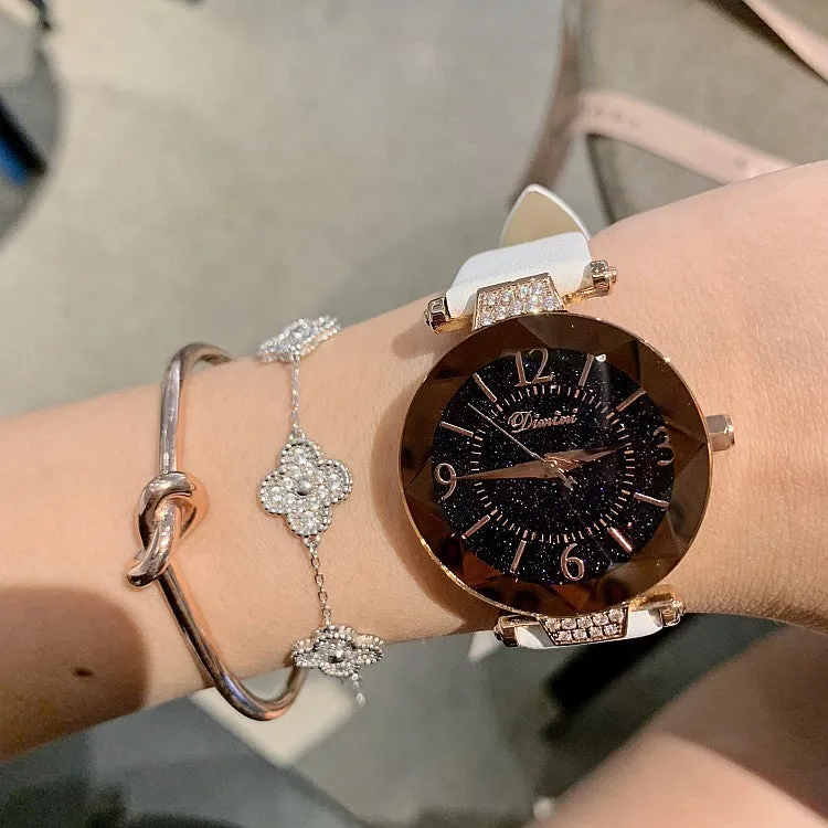 Fashion Starry Chassis Women's Watch