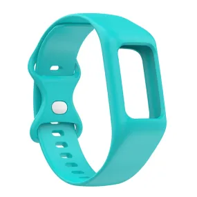 Fitbit Charge 3 simple silicone watch strap - Cyan