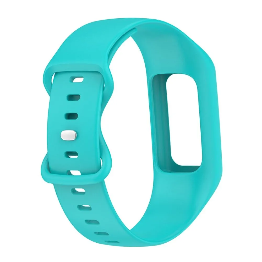 Fitbit Charge 3 simple silicone watch strap - Cyan