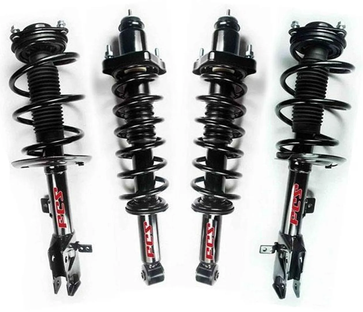 For 07-10 Jeep Compass All Wheel Drive 2.4L F & R Coil Spring Strut Assembly