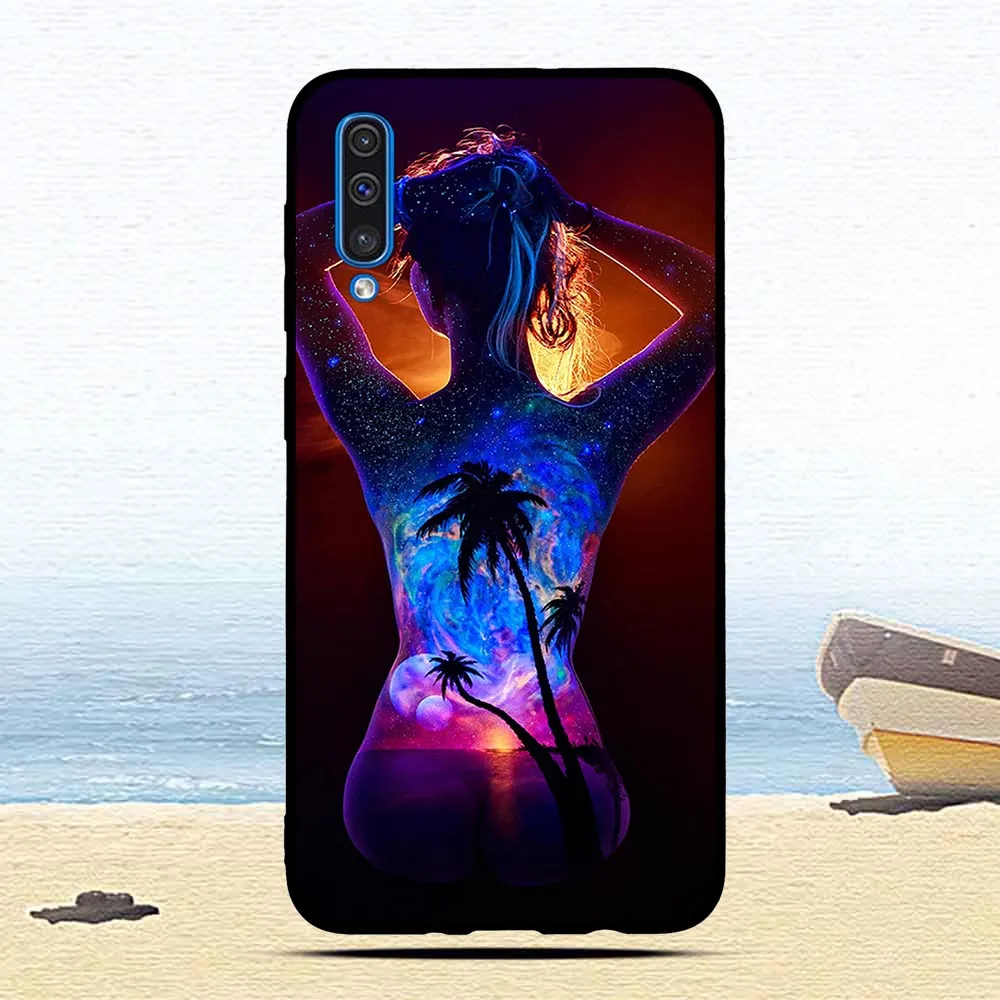 For Samsung Galaxy A50 Case Cartoon Animal Fashion Protective cover Luxury TPU Slicone cases mobile phone shells fundas coque